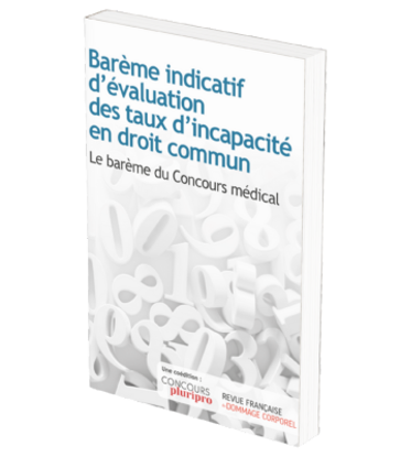 Image de Barème indicatif d'évaluation des taux d'incapacité en droit commun 2025